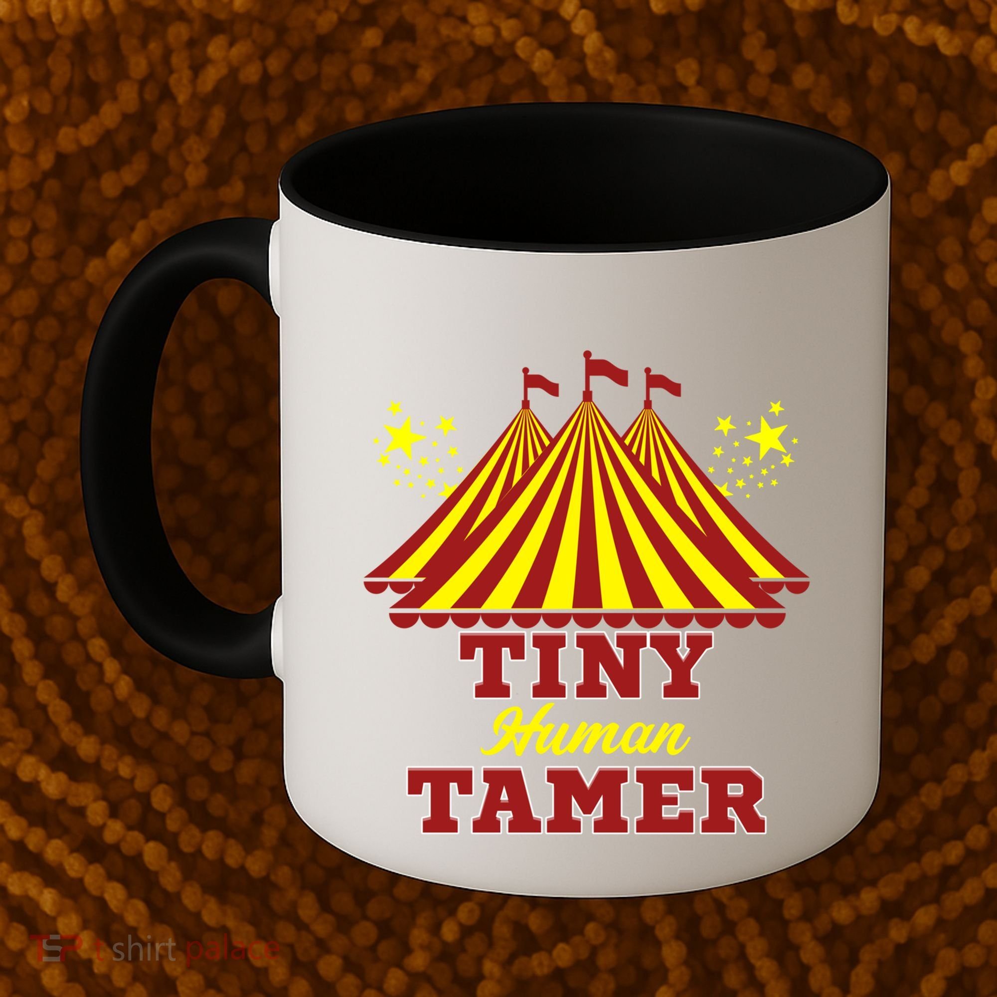 Tiny Hu Tamer Circus Carnival Ring Master Teacher Parent Gift Coffee Mug