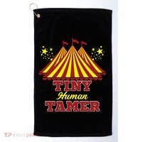 Tiny Hu Tamer Circus Carnival Ring Master Teacher Parent Gift Golf Towel thumb 0