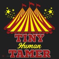 Tiny Hu Tamer Circus Carnival Ring Master Teacher Parent Gift Golf Towel thumb 3
