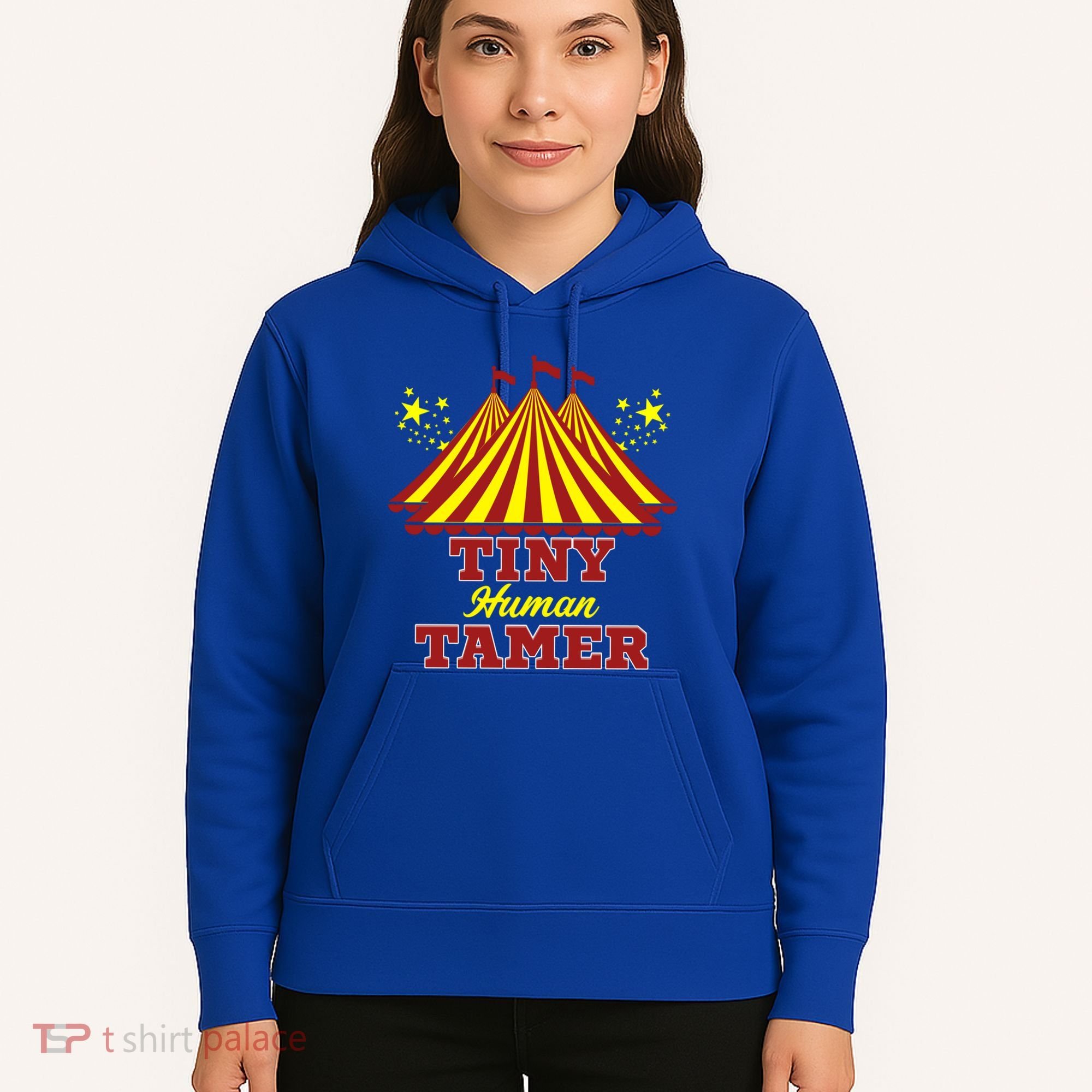 Tiny Hu Tamer Circus Carnival Ring Master Teacher Parent Gift Hoodie