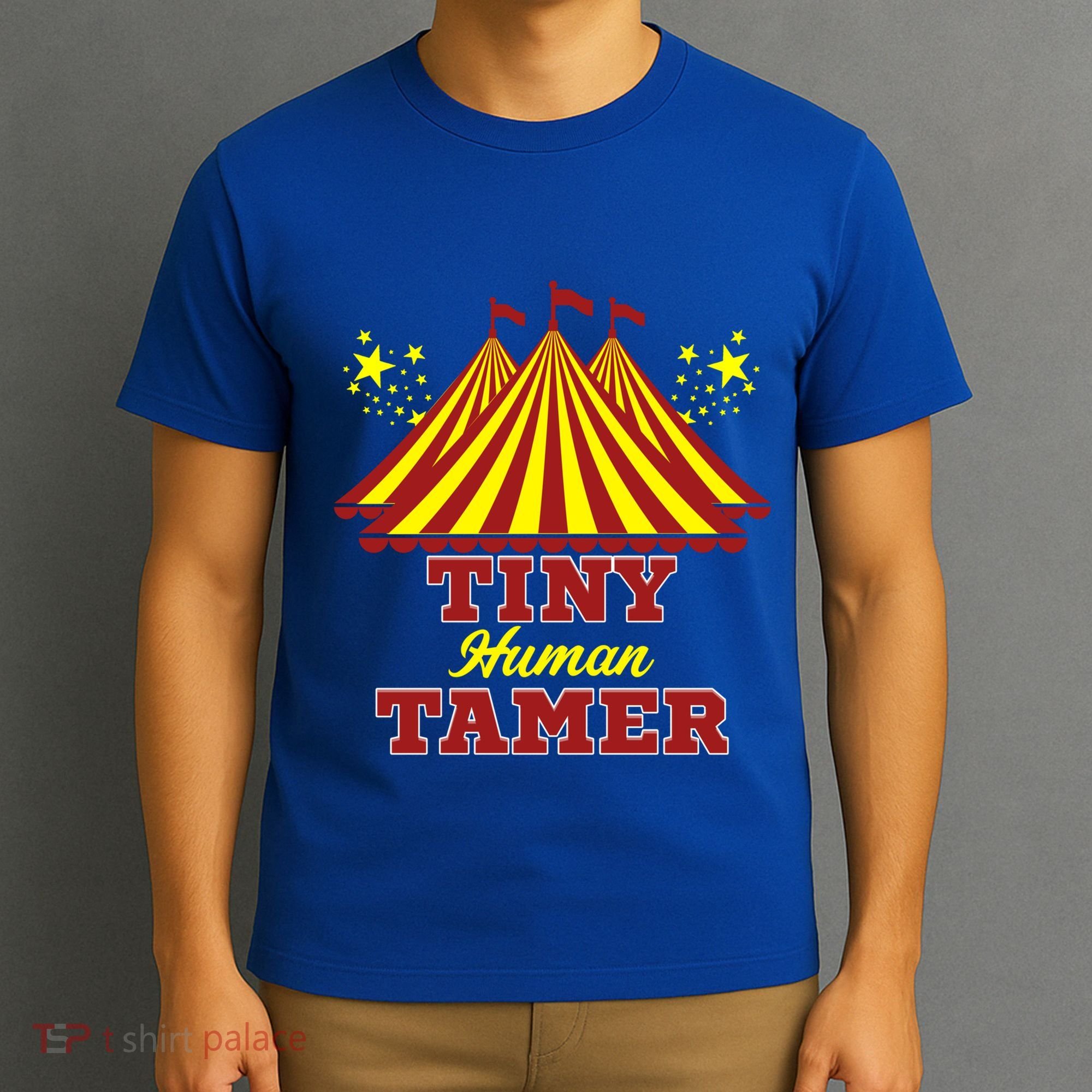 Tiny Hu Tamer Circus Carnival Ring Master Teacher Parent Gift T-Shirt