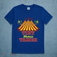 Tiny Hu Tamer Circus Carnival Ring Master Teacher Parent Gift T-Shirt thumb 5