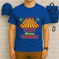 Tiny Hu Tamer Circus Carnival Ring Master Teacher Parent Gift T-Shirt thumb 6