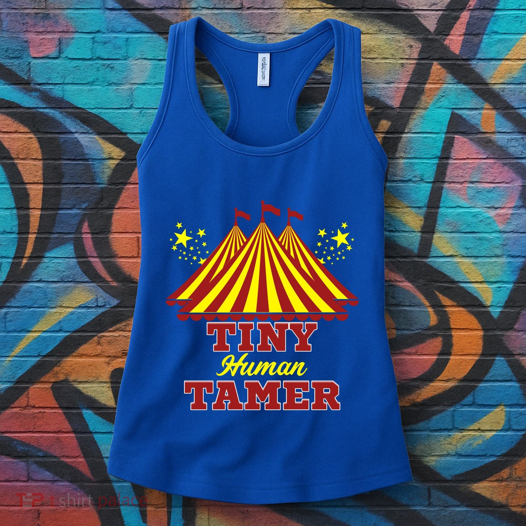 Tiny Hu Tamer Circus Carnival Ring Master Teacher Parent Gift Women's Tank Top