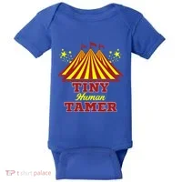 Tiny Hu Tamer Circus Carnival Ring Master Teacher Parent Gift Baby Bodysuit thumb 0