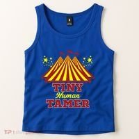 Tiny Hu Tamer Circus Carnival Ring Master Teacher Parent Gift Tank Top thumb 2