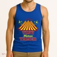 Tiny Hu Tamer Circus Carnival Ring Master Teacher Parent Gift Tank Top thumb 3