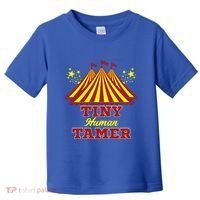 Tiny Hu Tamer Circus Carnival Ring Master Teacher Parent Gift Toddler T-Shirt thumb 0