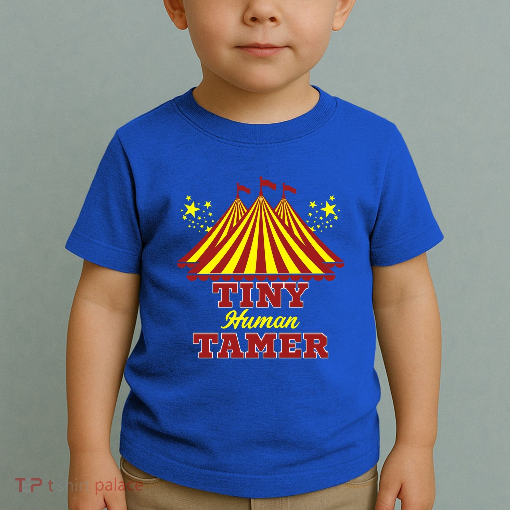 Tiny Hu Tamer Circus Carnival Ring Master Teacher Parent Gift Toddler T-Shirt