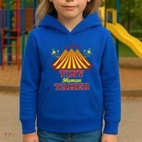 Tiny Hu Tamer Circus Carnival Ring Master Teacher Parent Gift Kids Hoodie thumb 3