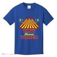 Tiny Hu Tamer Circus Carnival Ring Master Teacher Parent Gift Kids T-Shirt thumb 0