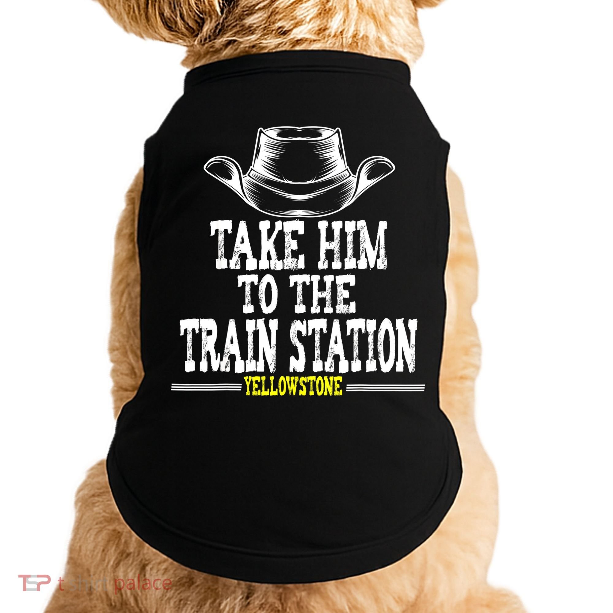 Take Him To The Train Station Apparel Doggie Tank