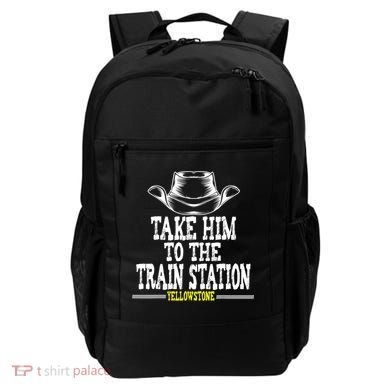 Take Him To The Train Station Apparel Backpack