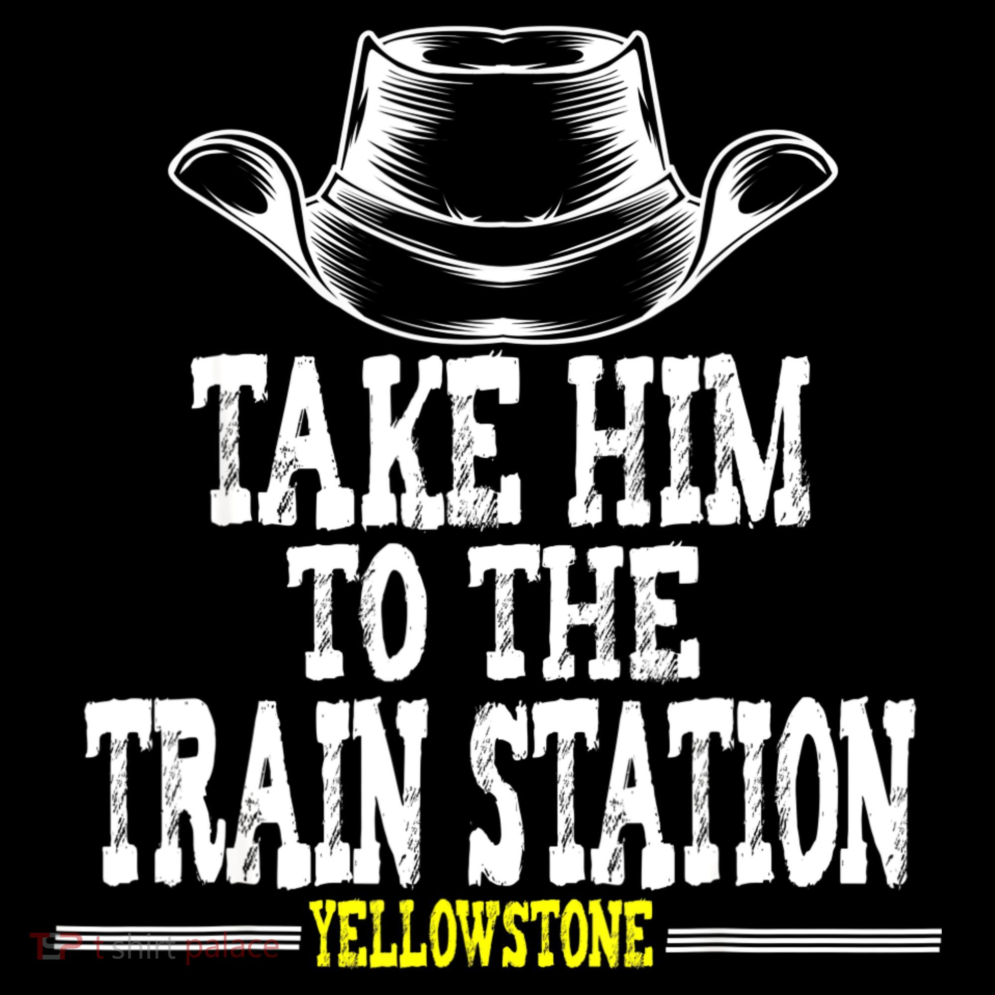 Take Him To The Train Station Apparel Bucket Hat
