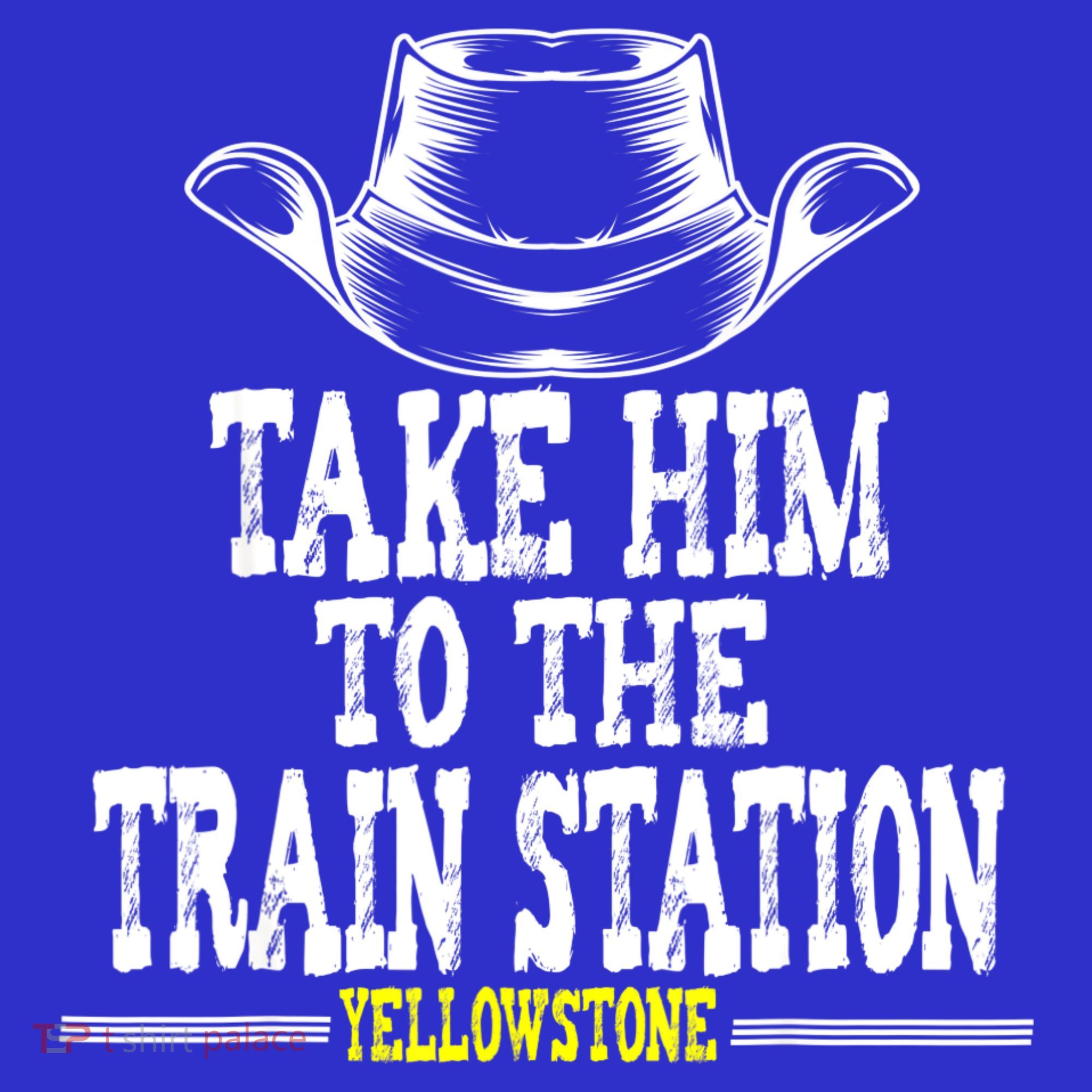 Take Him To The Train Station Apparel Coaster