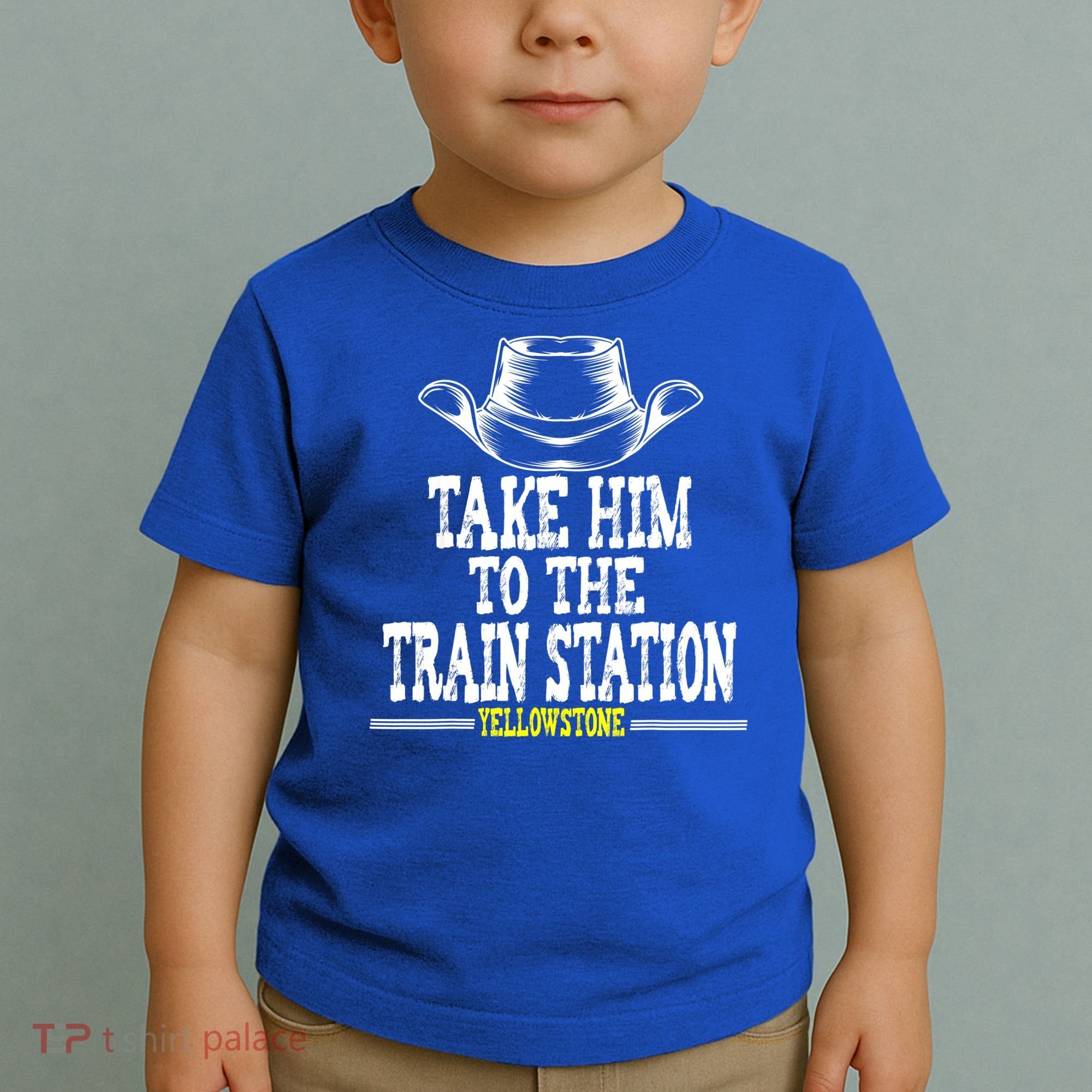 Take Him To The Train Station Apparel Toddler T-Shirt