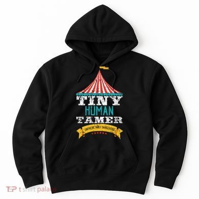 Tiny Human Tamer Circus Teacher Cute Childcare Provider Hoodie