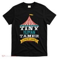 Tiny Human Tamer Circus Teacher Cute Childcare Provider T-Shirt thumb 0