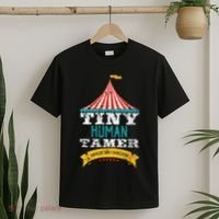 Tiny Human Tamer Circus Teacher Cute Childcare Provider T-Shirt thumb 2