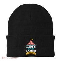 Tiny Human Tamer Circus Teacher Cute Childcare Provider Beanie thumb 0