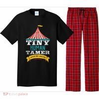 Tiny Human Tamer Circus Teacher Cute Childcare Provider Pajama Set thumb 0