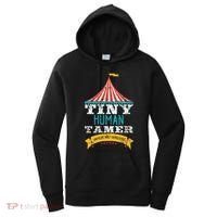 Tiny Human Tamer Circus Teacher Cute Childcare Provider Women's Hoodie thumb 0