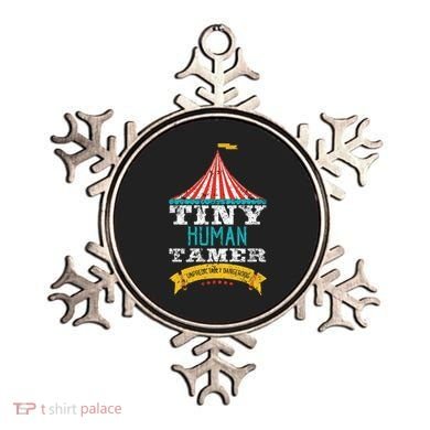 Tiny Human Tamer Circus Teacher Cute Childcare Provider Ornament