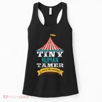 Tiny Human Tamer Circus Teacher Cute Childcare Provider Women's Tank Top thumb 0