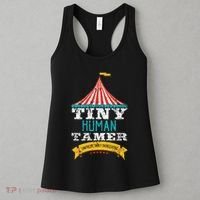 Tiny Human Tamer Circus Teacher Cute Childcare Provider Women's Tank Top thumb 3