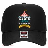 Tiny Human Tamer Circus Teacher Cute Childcare Provider Hat thumb 0