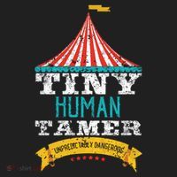 Tiny Human Tamer Circus Teacher Cute Childcare Provider Hat thumb 2