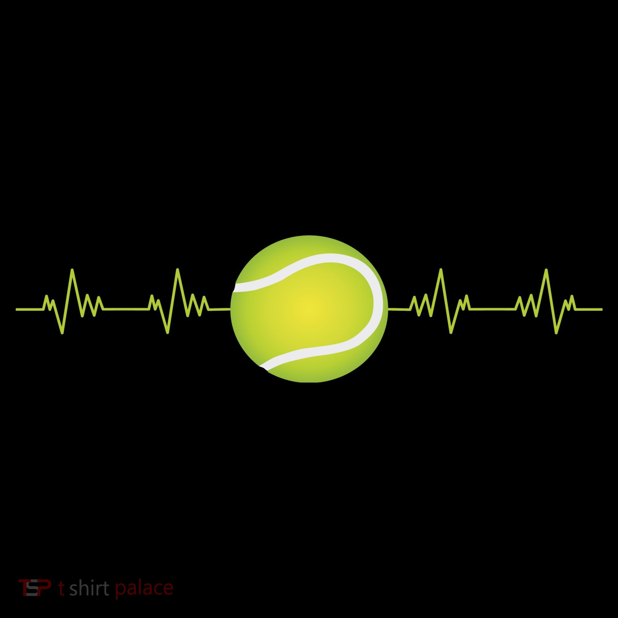 Tennis Heartbeat Women's Hoodie