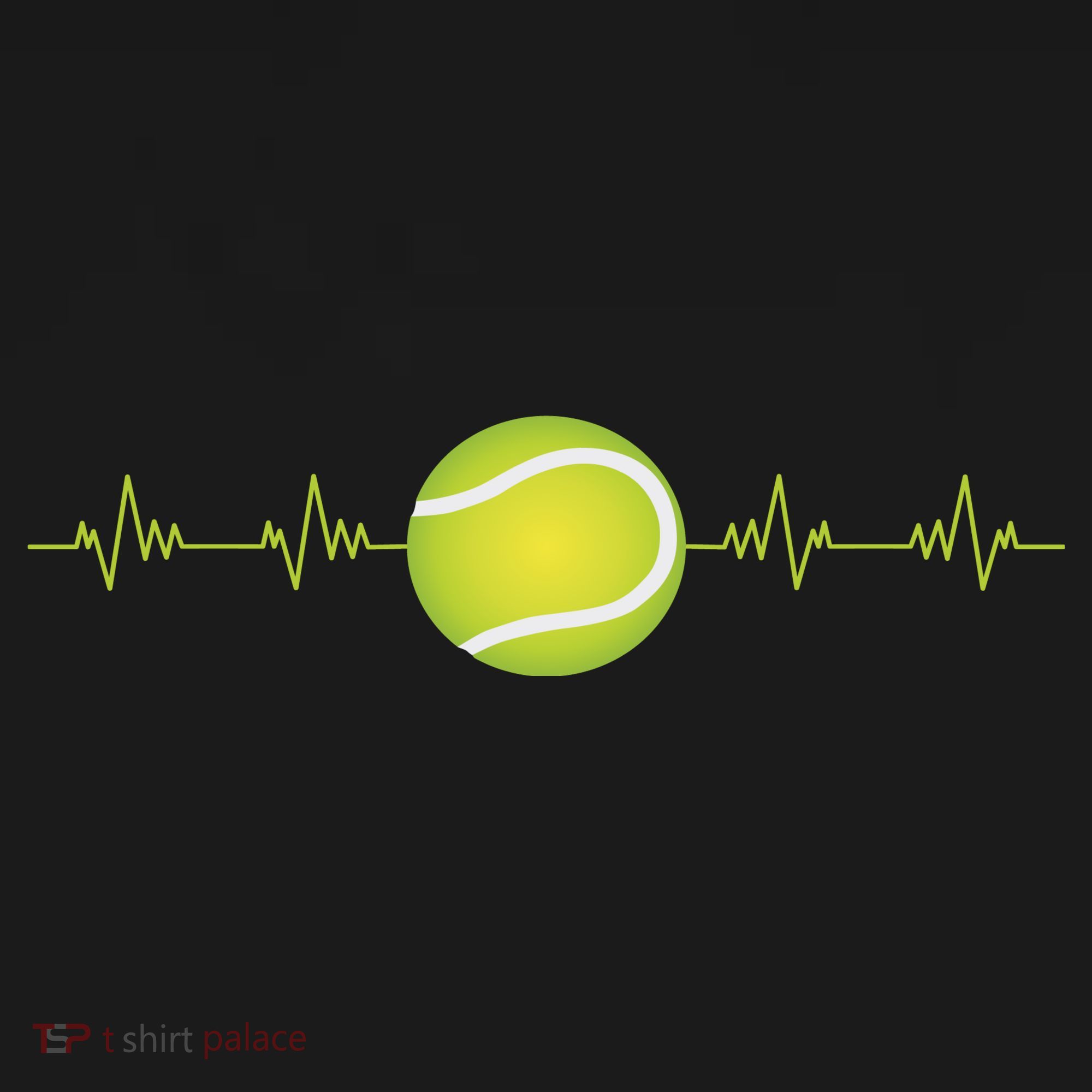 Tennis Heartbeat Mousepad
