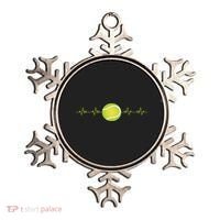 Tennis Heartbeat Ornament thumb 0