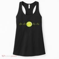 Tennis Heartbeat Women's Tank Top thumb 0