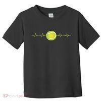 Tennis Heartbeat Toddler T-Shirt thumb 0