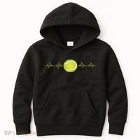 Tennis Heartbeat Kids Hoodie thumb 0