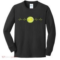Tennis Heartbeat Kids Long Sleeve Shirt thumb 0