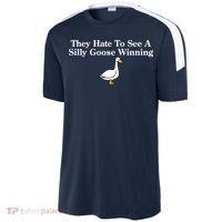 They Hate To See A Silly Goose Winning Goose Funny Saying Sport-Tek Competitor United Soccer Jersey thumb 2