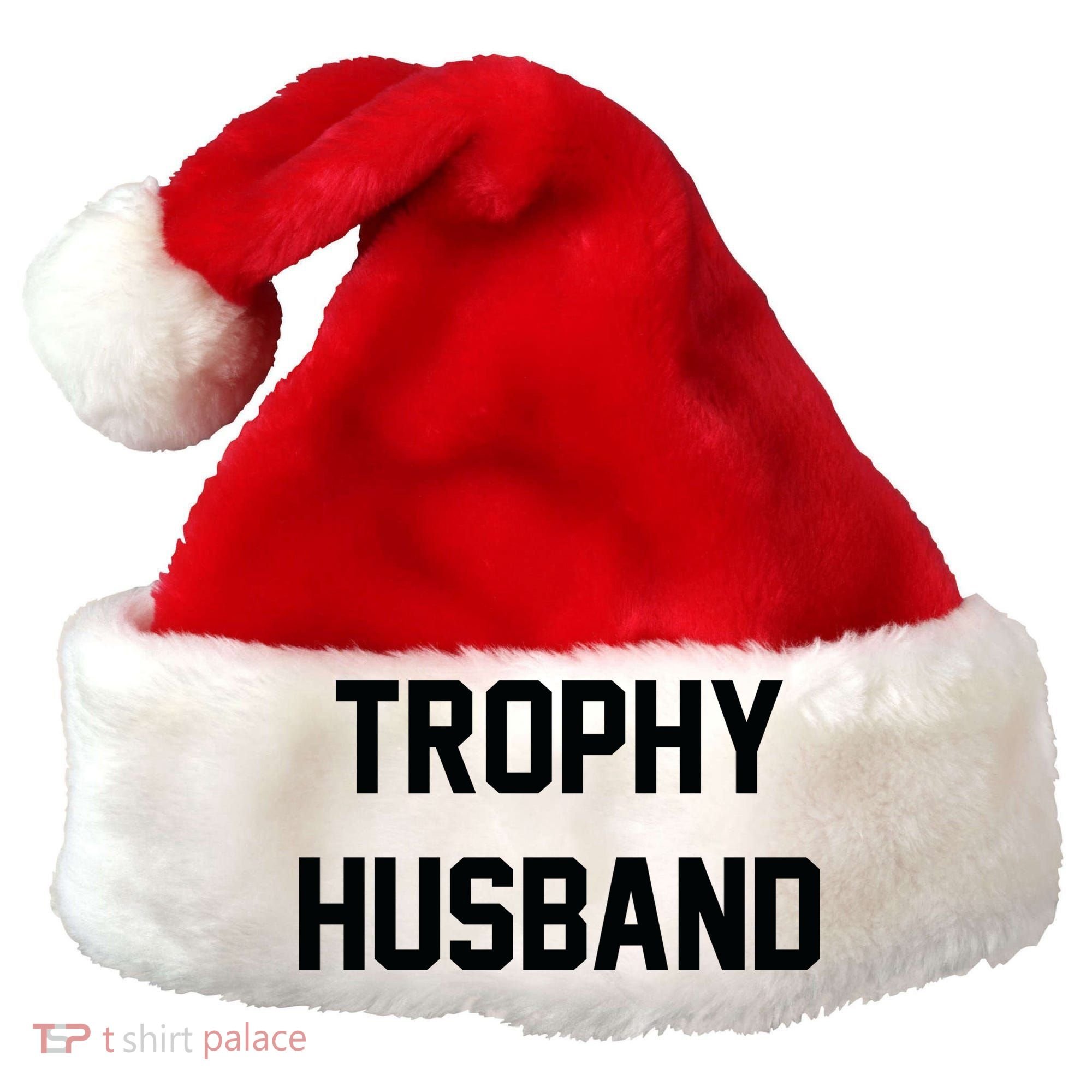 Trophy Husband Santa Hat