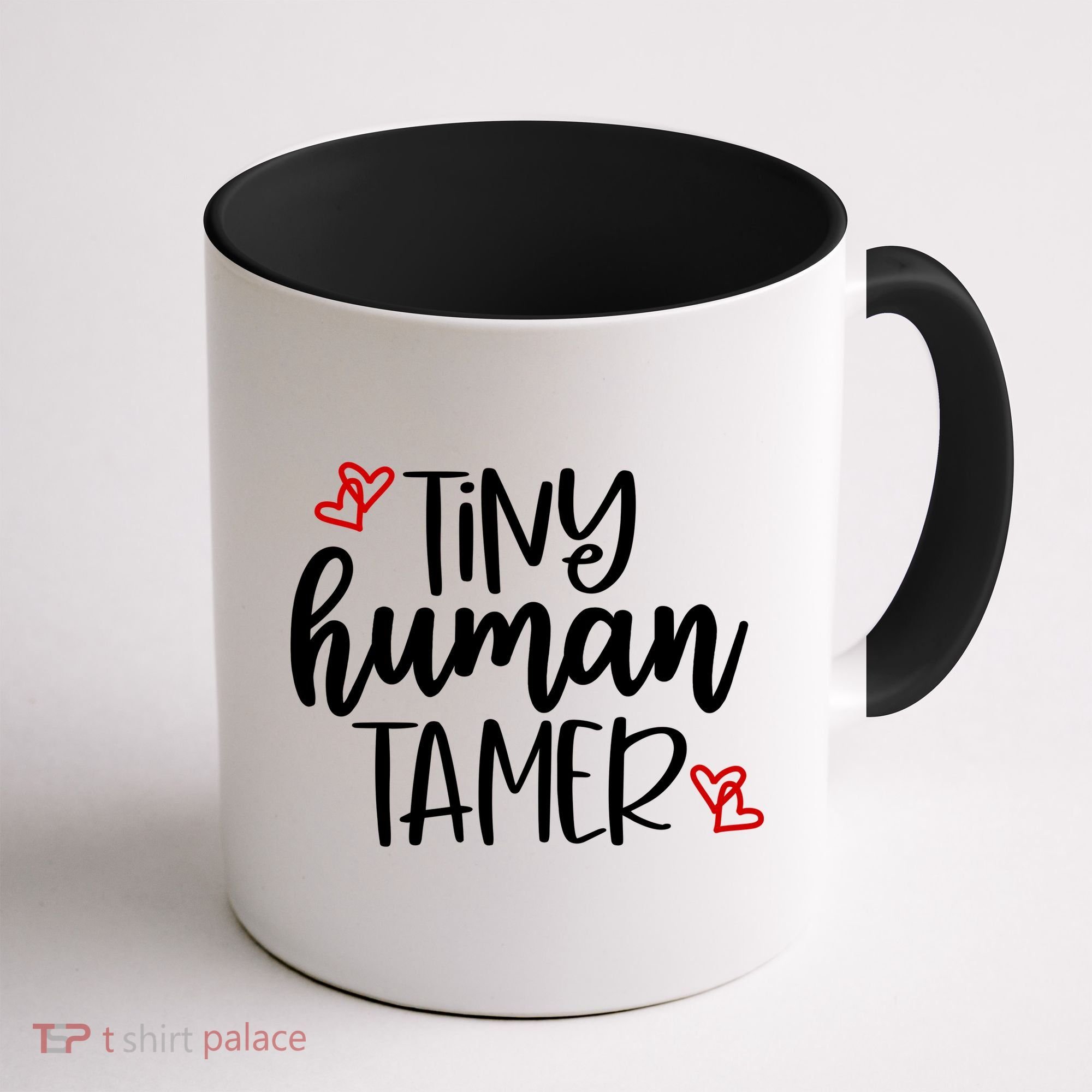 Tiny Human Tamer Funny Coffee Mug
