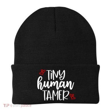 Tiny Human Tamer Funny Beanie
