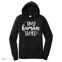 Tiny Human Tamer Funny Women's Hoodie thumb 0