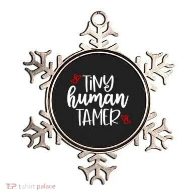 Tiny Human Tamer Funny Ornament