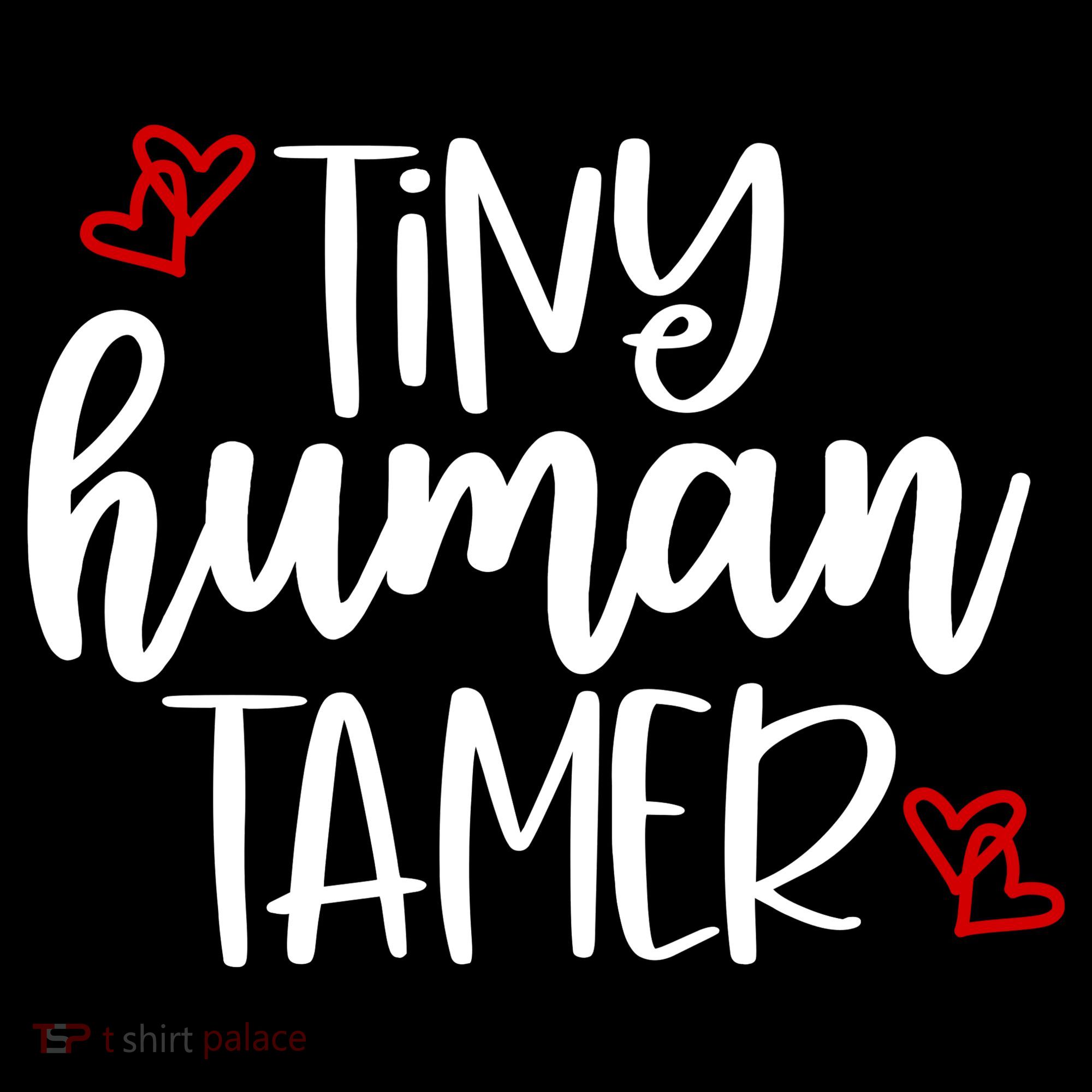 Tiny Human Tamer Funny Tank Top