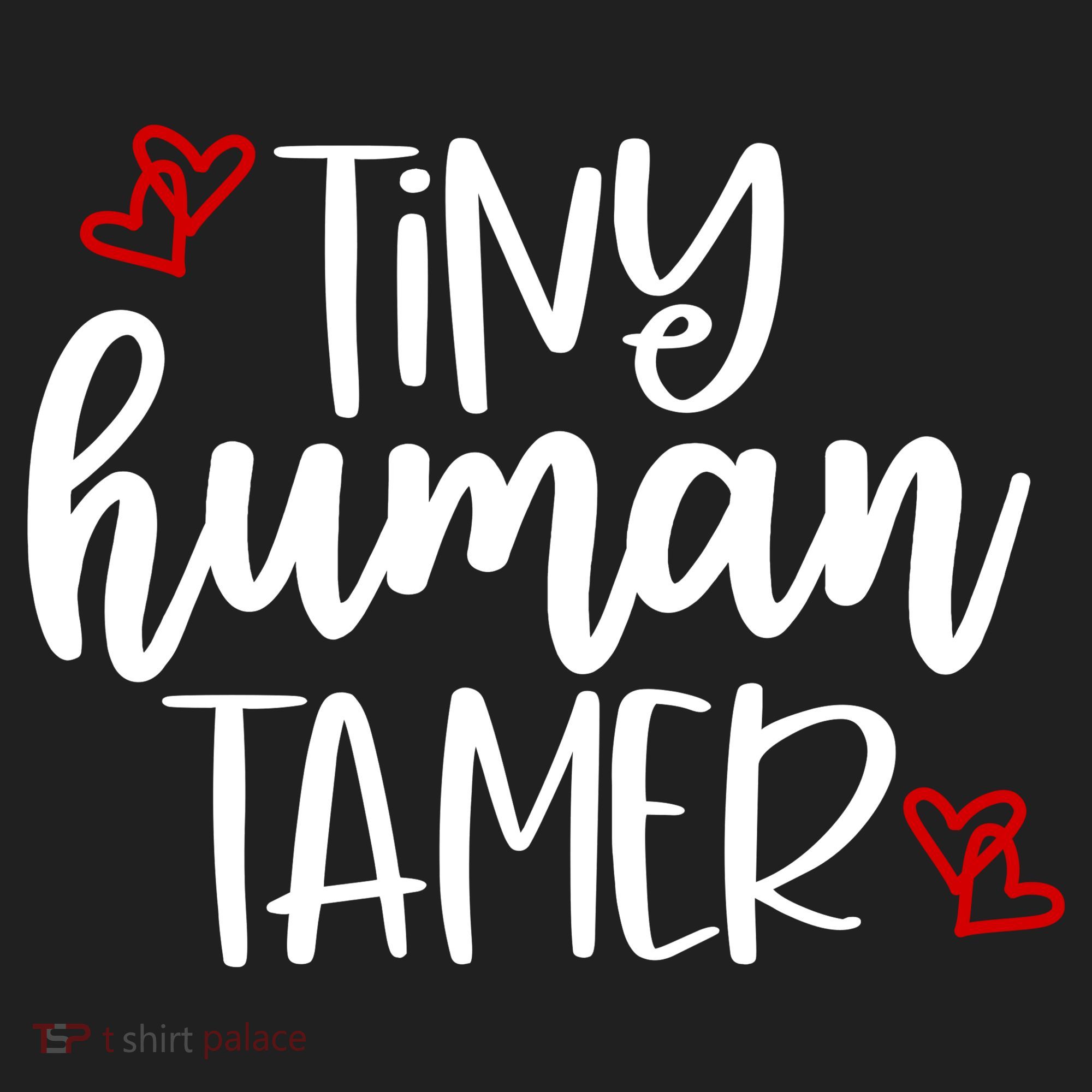 Tiny Human Tamer Funny Golf Towel
