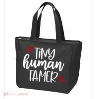 Tiny Human Tamer Funny Tote Bag thumb 3