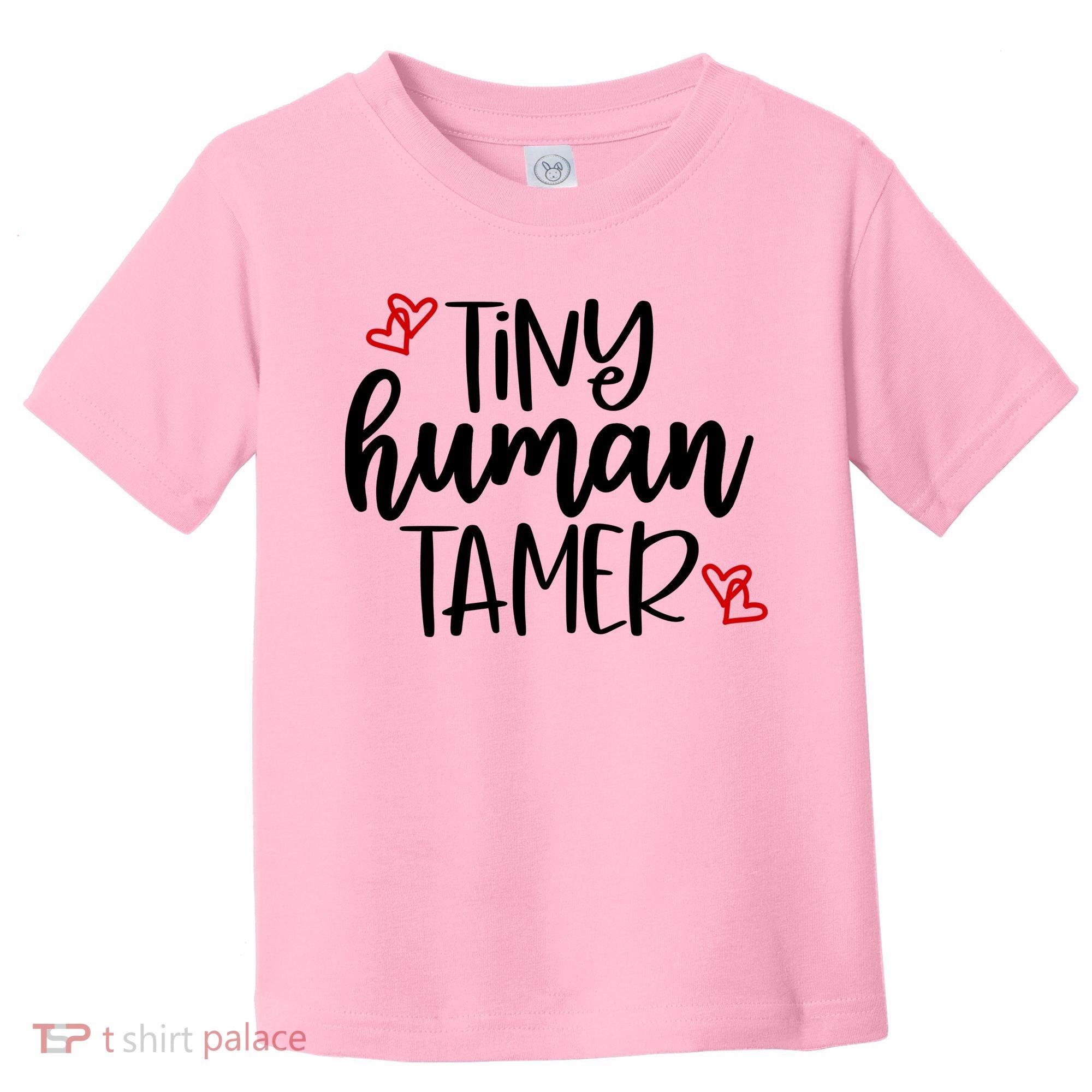 Tiny Human Tamer Funny Toddler T-Shirt