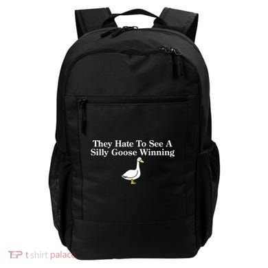 They Hate To See A Silly Goose Winning Funny Backpack