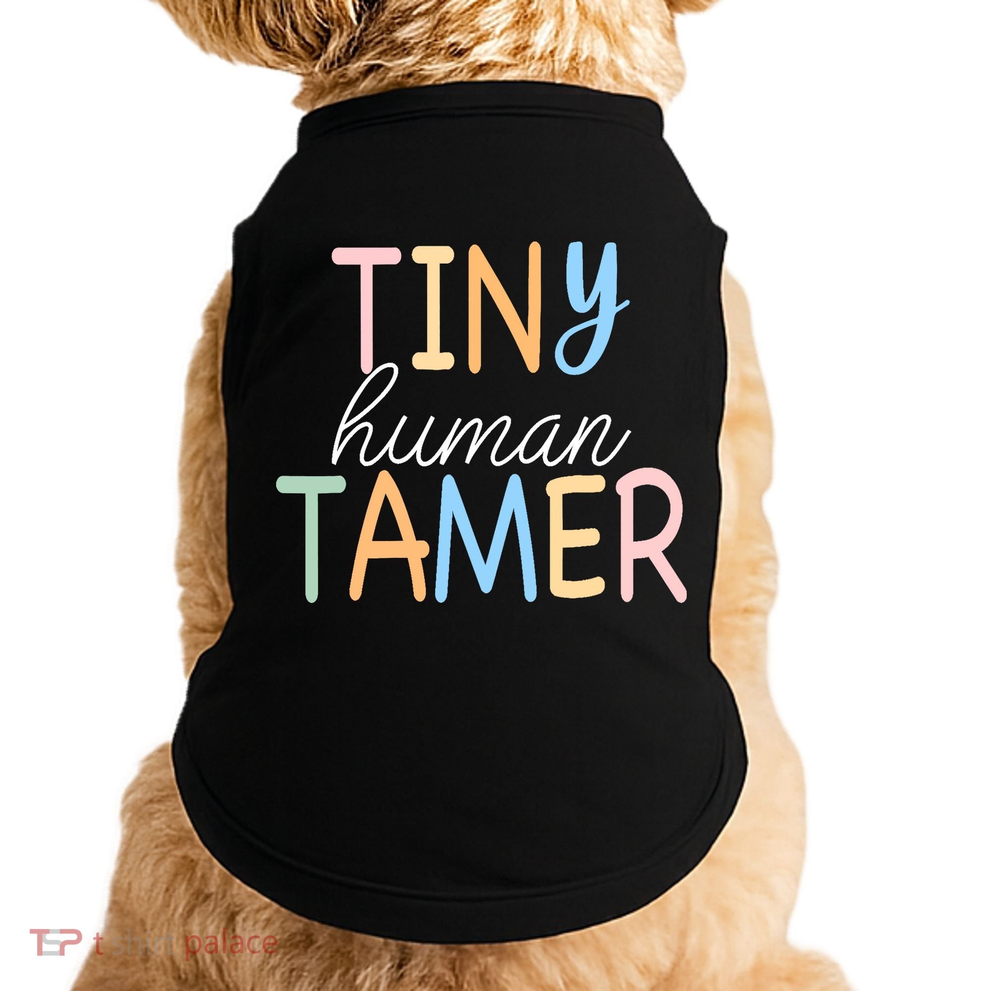 Tiny Human Tamer Daycare Provider Teacher Life Wo Gift Doggie Tank